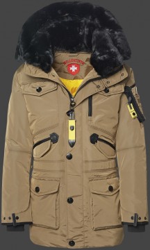 Jacken-Coat Falcon GolDoxAirTec Khaki Jacke Herren Winter
