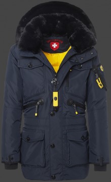Jacken-Coat Falcon GolDoxAirTec Midnightblue Jacke Herren Winter