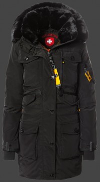 Jacken-Coat Falcon Lady TiSaAirTec Schwarz Jacke Damen Winter