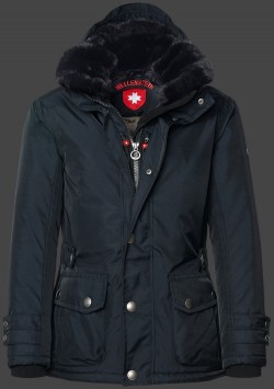 Jacken-Coat Feuerland RainbowAirTec Midnightblue Jacke Herren Winter