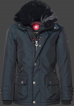 Jacken-Coat Feuerland RainbowAirTec Schiefer Jacke Herren Winter