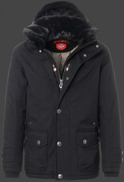 Jacken-Coat Feuerland WoCasAirTec Anthrazit Jacke Herren Winter