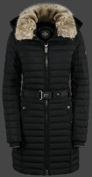 Jacken-Coat Flamingo MoSoDuHiTec Schwarz Jacke Damen Winter