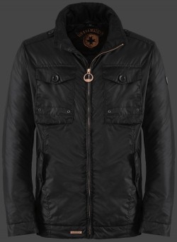 Jacken-Coat Frisco Winter CarboHiTec Schwarz Jacke Herren Winter