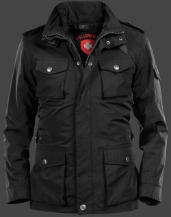 Jacken-Coat Fuel GlosDulThirTec Schwarz Jacke Herren Sommer
