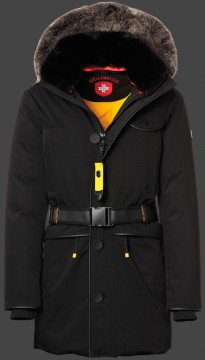Jacken-Coat Galaxy Men ElaDuAirTec Schwarz Jacke Herren Winter