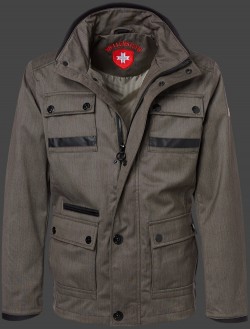 Jacken-Coat Gendarm BosAirTec Saltpepper Jacke Herren Sommer