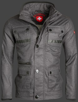 Jacken-Coat Gendarm FlannelAirTec Anthrazit Jacke Herren Sommer