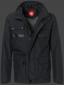 Jacken-Coat Gendarm Poly3AirTec Schwarz Jacke Herren Sommer