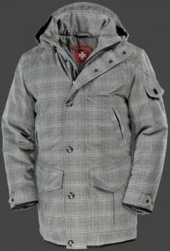 Jacken-Coat Gladiator EnglishAirTec Whitecheck Jacke Herren Winter