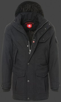 Jacken-Coat Gladiator WoCasAirTec Anthrazit Jacke Herren Winter