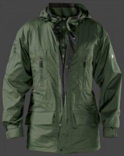 Jacken-Coat Golfjacke PolyAirLite Dunkelgrün Jacke Herren Sommer