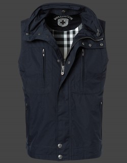Jacken-Coat Golfweste PolyAirLite Dunkelblau Jacke Herren Sommer