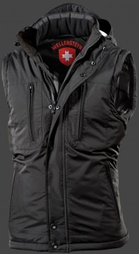 Jacken-Coat Golfweste Winter PolyAirLite Schwarz Jacke Herren Winter