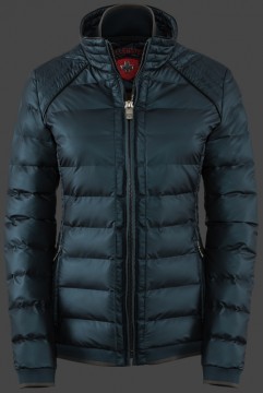 Jacken-Coat Helium Short JoWaMoTec Petrol Jacke Damen Winter