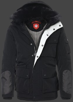 Jacken-Coat Ignition ShadowAirTec Schwarz/Cocos Jacke Herren Winter
