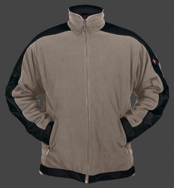 Jacken-Coat Jet-Jacke MicroFleece Basalt/Schwarz Jacke Herren Winter