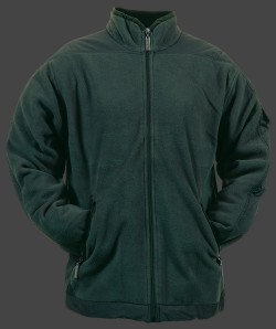 Jacken-Coat Jet-Jacke MicroFleece Dunkelgrün Jacke Herren Winter