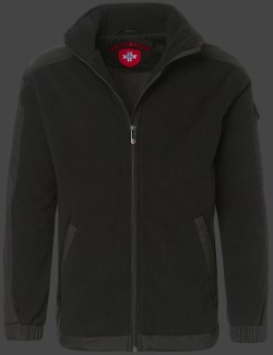 Jacken-Coat Jet-Jacke MicroFleece Schwarz Jacke Herren Winter