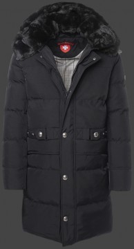 Jacken-Coat Kitzbühel MEN Winter RainbowAirTec Schwarz Jacke Herren Winter