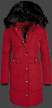 Jacken-Coat Kitzbühel Women Winter TiSaAirTec Darkred Jacke Damen Winter