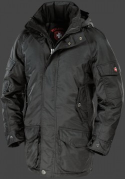 Jacken-Coat Kodiaks RainbowAirTec Schwarz Jacke Herren Winter