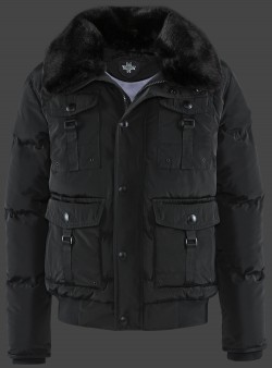 Jacken-Coat Leuchtfeuer Blouson HaHeMeAirTec Schwarz Jacke Herren Winter