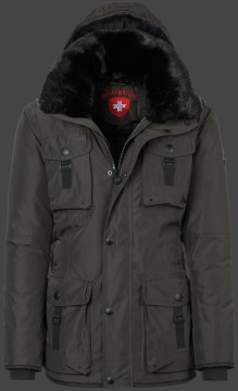Jacken-Coat Leuchtfeuer HaHeMeAirTec Graphit Jacke Herren Winter