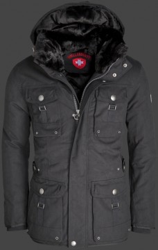 Jacken-Coat Leuchtfeuer HDDAirTec Schwarz Jacke Herren Winter