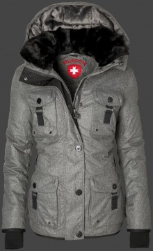 Jacken-Coat Leuchtfeuer Lady FlannelAirTec Flanellgrey Jacke Damen Winter