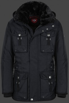 Jacken-Coat Leuchtfeuer RainbowAirTec Midnightblue Jacke Herren Winter