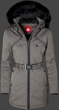 Jacken-Coat Lichtermeer BosAirTec Saltpepper Jacke Damen Winter
