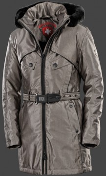 Jacken-Coat Lichtermeer BroSiAirTec Brownsilver Jacke Damen Winter