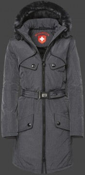 Jacken-Coat Lipizana StrawAirTec Greymelange Jacke Damen Winter