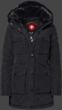 Jacken-Coat Lola TiSaAirTec Schwarz Jacke Damen Winter