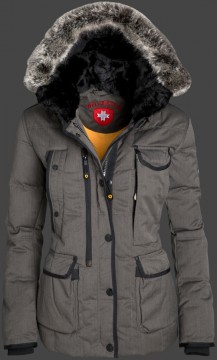 Jacken-Coat Marvellous Lady BosAirTec Saltpepper Jacke Damen Winter