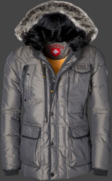 Jacken-Coat Marvellous PepGoNavAirTec PepitaBlackGold Jacke Herren Winter