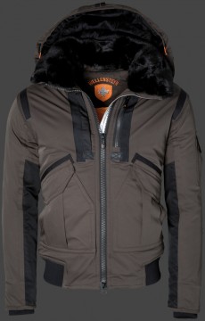 Jacken-Coat Maverick ElaDuAirTec Ebony/Black Jacke Herren Winter