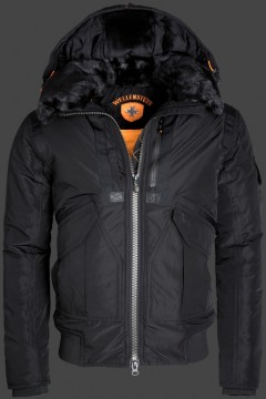 Jacken-Coat Maverick HaHeMeAirTec Black/Black Jacke Herren Winter