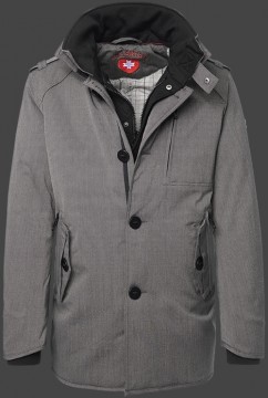 Jacken-Coat Mercury BosAirTec Saltpepper Jacke Herren Winter