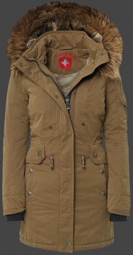 Jacken-Coat Meteorite Lady MeTecAirTec Camel Jacke Damen Winter