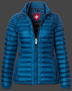 Jacken-Coat Molecule Lady SaroLiTec Azureblue Jacke Damen Winter
