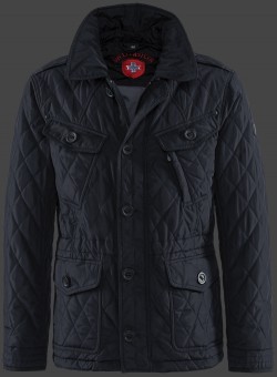 Jacken-Coat Molecule Men Long JoWaMoTec Schwarz Jacke Herren Winter
