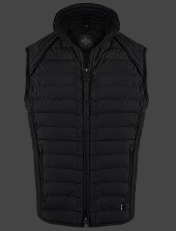 Jacken-Coat Molecule Men Vest MoSoDuHiTec Schwarz Jacke Herren Winter