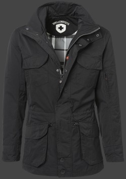 Jacken-Coat Mondrian MeMaHiTex Schwarz Jacke Herren Sommer