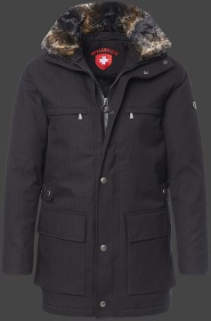 Jacken-Coat Monte Carlo WoCasAirTec Schwarz Jacke Herren Winter