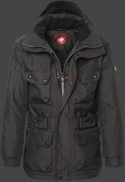 Jacken-Coat Motoro RainbowAirTec Coffee Jacke Herren Winter