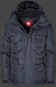 Jacken-Coat Motoro RainbowAirTec Midnightblue Jacke Herren Winter