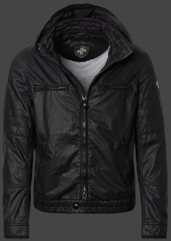Jacken-Coat Motorunion Men LiDuCaHigTec Schwarz Jacke Herren Sommer