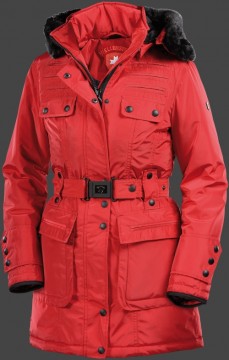 Jacken-Coat Mystery TiSaAirTec Darkred Jacke Damen Winter